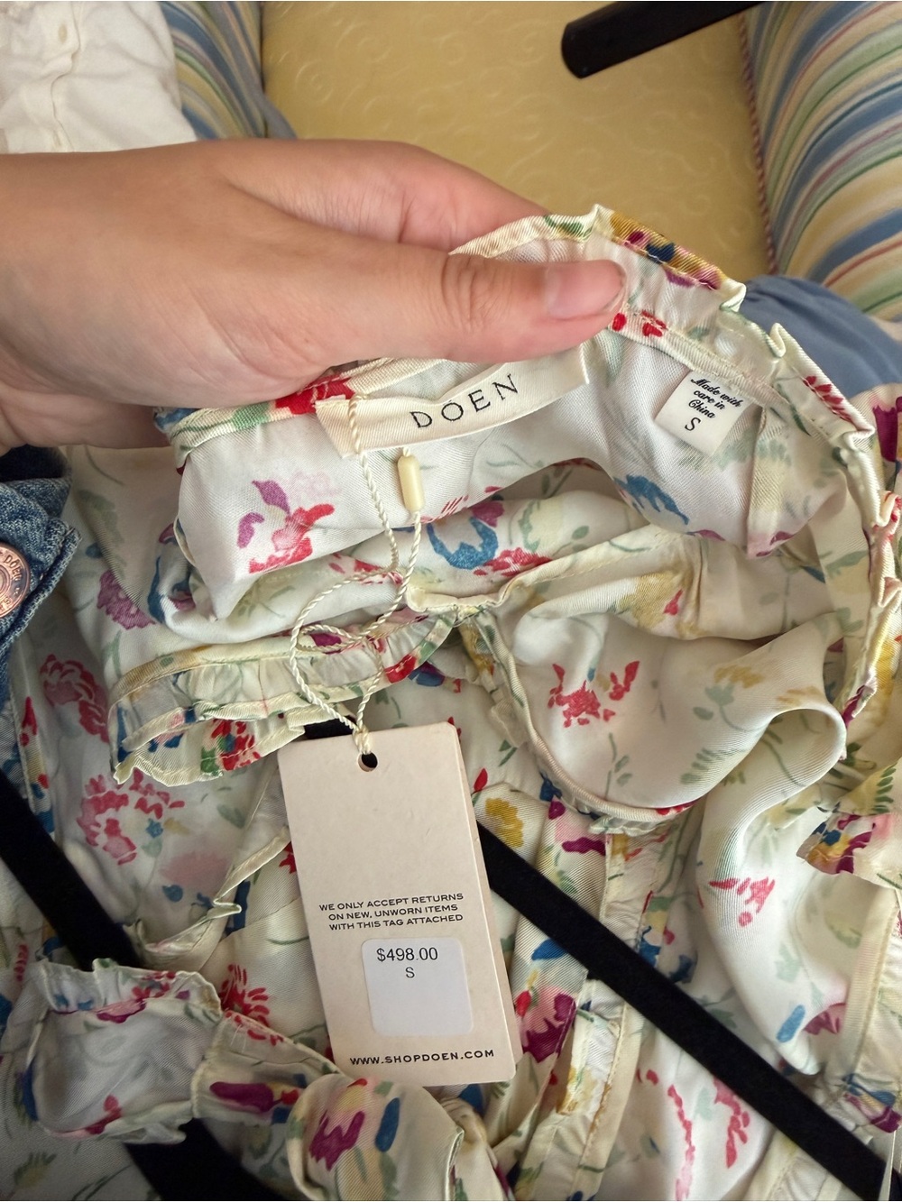 Doen Mazarin Dress in Windswept Blooms - NWT - Picture 3 of 3